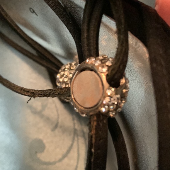 Stuart weitzman heel with sparkly rhinestone balls - Picture 8 of 9